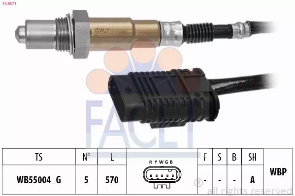 FACET SONDA LAMBDA 10.8571 