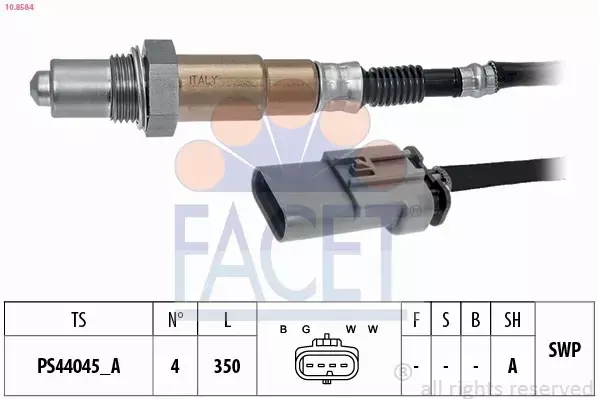 FACET SONDA LAMBDA 10.8584 