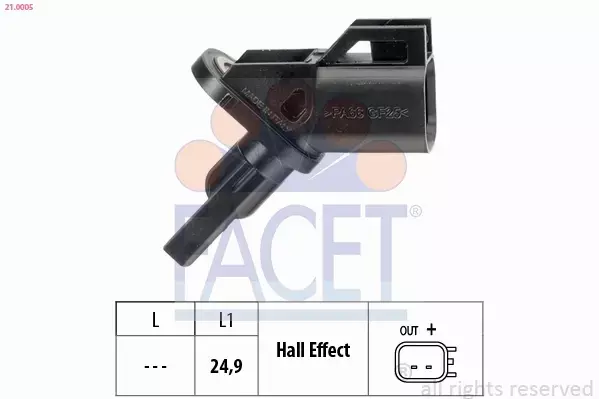 FACET CZUJNIK ABS 21.0005 