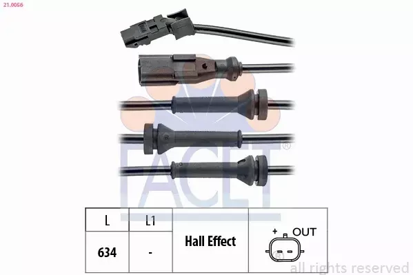 FACET CZUJNIK ABS 21.0056 