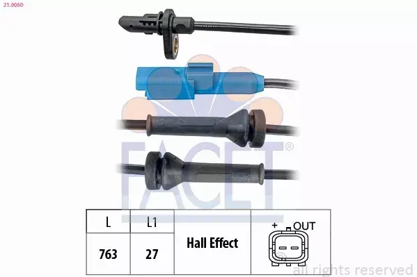 FACET CZUJNIK ABS 21.0060 