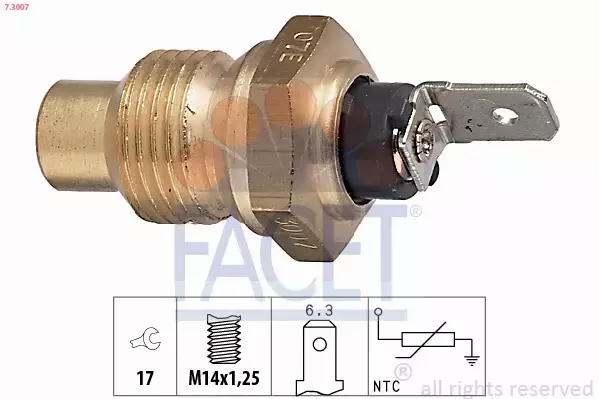 FACET CZUJNIK TEMPERATURY WODY 7.3007 