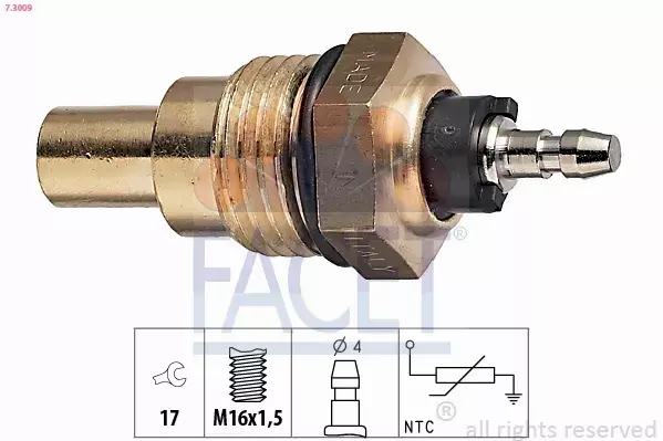 FACET CZUJNIK TEMPERATURY WODY 7.3009 