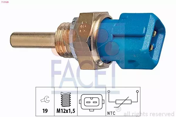 FACET CZUJNIK TEMPERATURY WODY 7.3128 