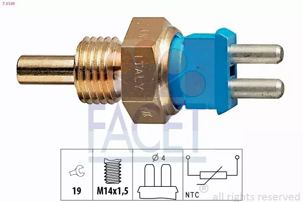 FACET CZUJNIK TEMPERATURY WODY 7.3139 