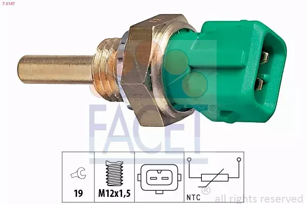 FACET CZUJNIK TEMPERATURY WODY 7.3147 