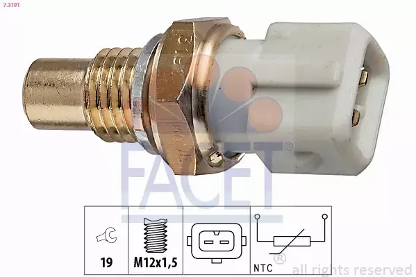 FACET CZUJNIK TEMPERATURY WODY 7.3191 