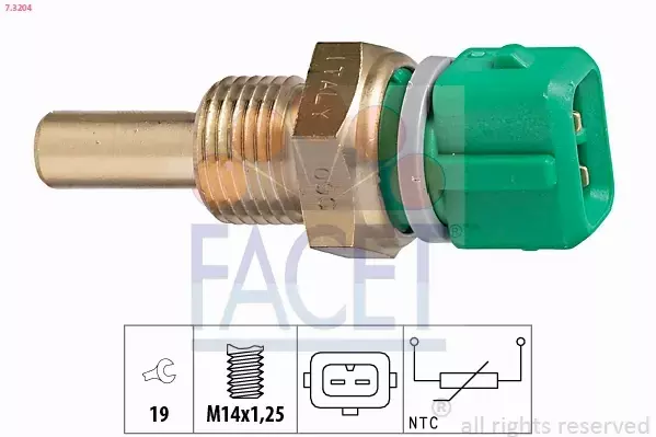 FACET CZUJNIK TEMPERATURY WODY 7.3204 