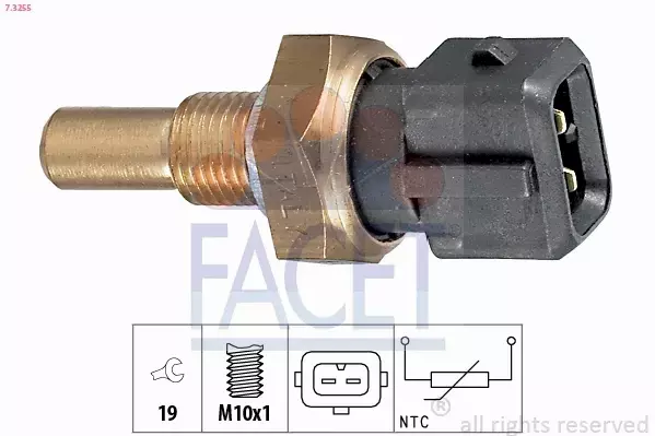 FACET CZUJNIK TEMPERATURY WODY 7.3255 