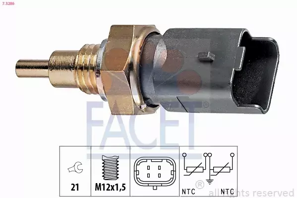 FACET CZUJNIK TEMPERATURY WODY 7.3286 