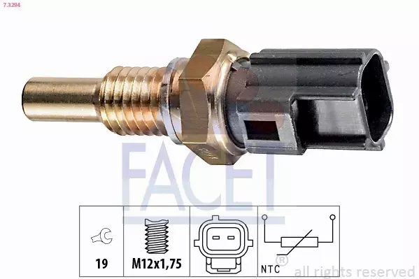 FACET CZUJNIK TEMPERATURY WODY 7.3294 