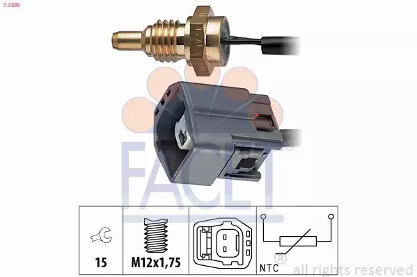 FACET CZUJNIK TEMPERATURY WODY 7.3295 