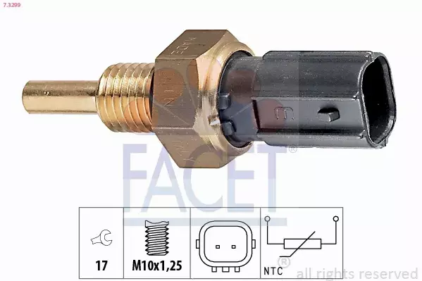 FACET CZUJNIK TEMPERATURY WODY 7.3299 