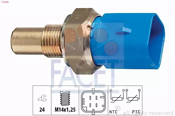 FACET CZUJNIK TEMPERATURY WODY 7.3320 