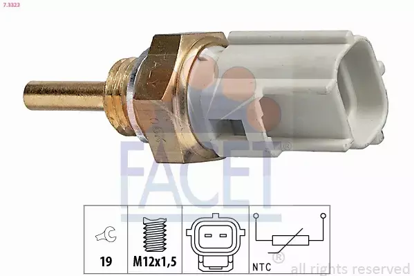 FACET CZUJNIK TEMPERATURY WODY 7.3323 