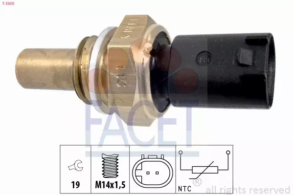 FACET CZUJNIK TEMPERATURY WODY 7.3350 