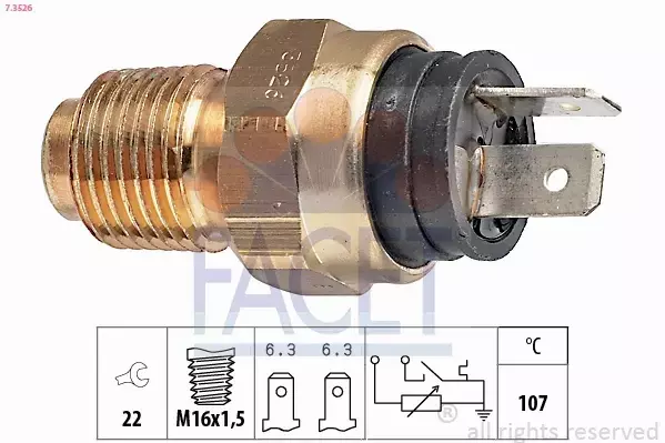 FACET CZUJNIK TEMPERATURY WODY 7.3526 