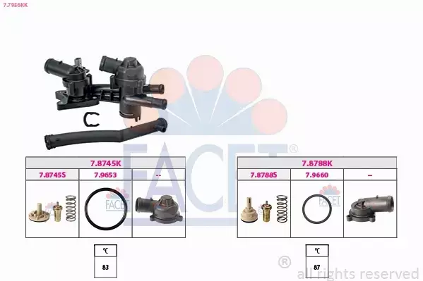 FACET TERMOSTAT 7.7956KK 