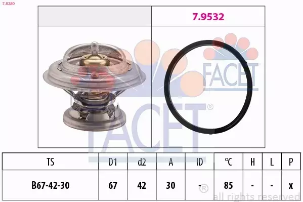 FACET TERMOSTAT 7.8280 