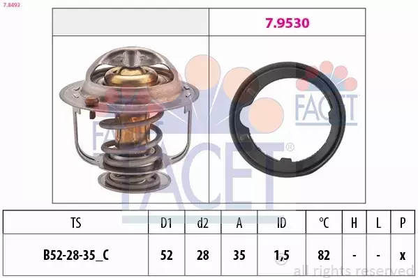 FACET TERMOSTAT 7.8493 