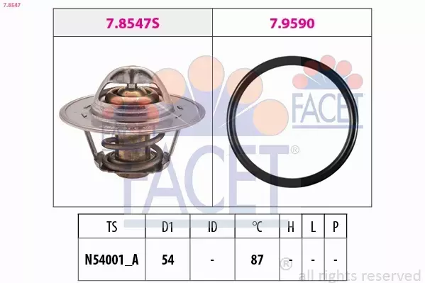 FACET TERMOSTAT 7.8547 