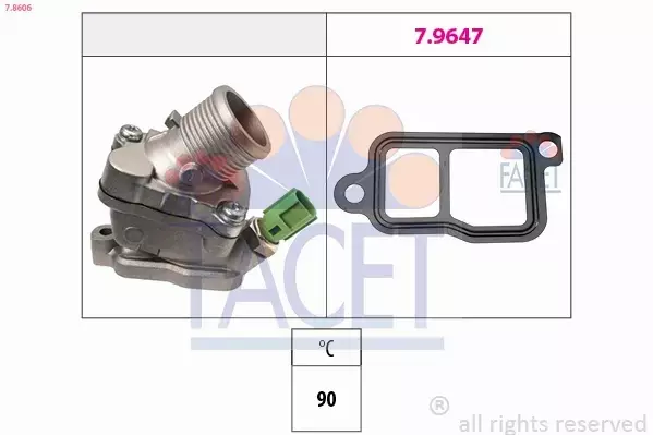 FACET TERMOSTAT 7.8606 