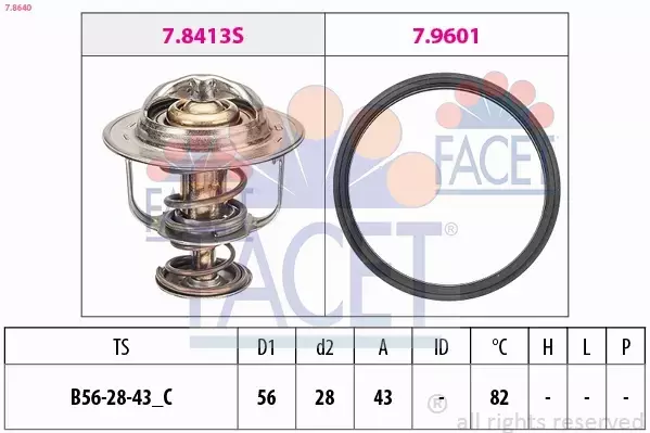 FACET TERMOSTAT 7.8640 