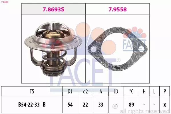 FACET TERMOSTAT 7.8693 