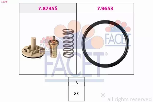 FACET TERMOSTAT 7.8745 