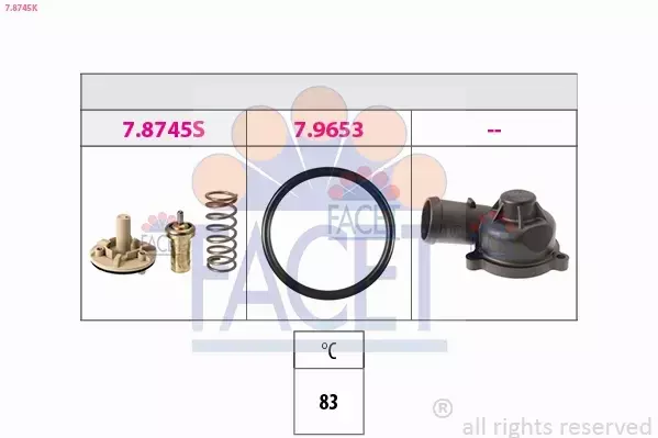 FACET TERMOSTAT 7.8745K 