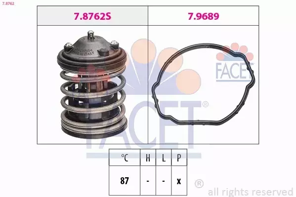 FACET TERMOSTAT 7.8762 