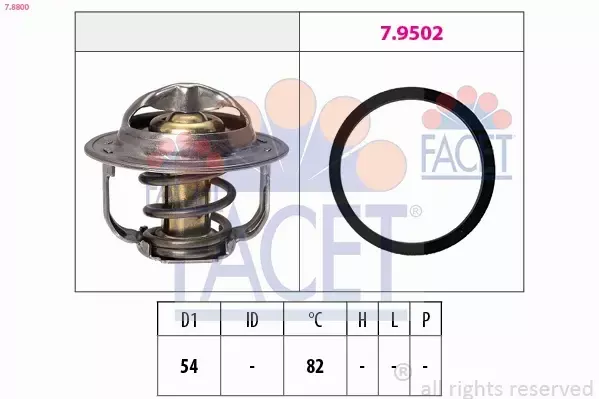 FACET TERMOSTAT 7.8800 