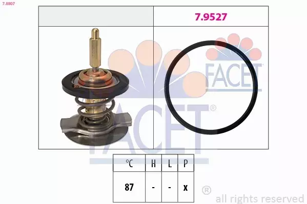 FACET TERMOSTAT 7.8807 