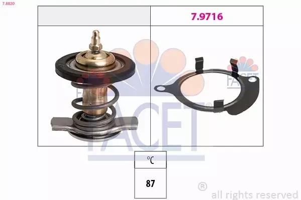 FACET TERMOSTAT 7.8820 