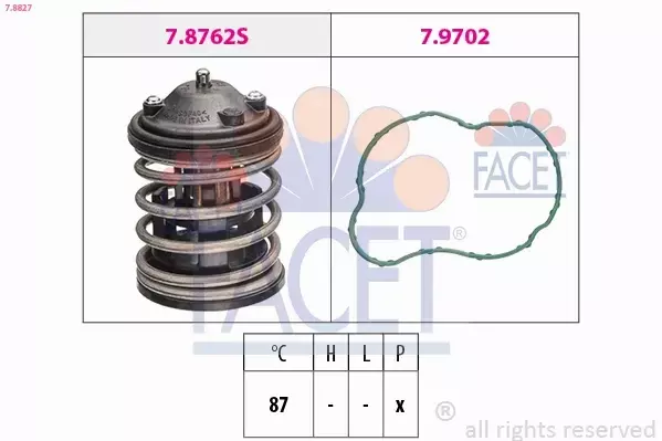 FACET TERMOSTAT 7.8827 