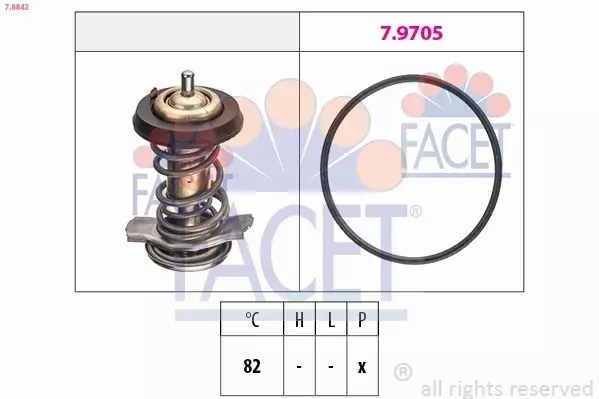 FACET TERMOSTAT 7.8842 