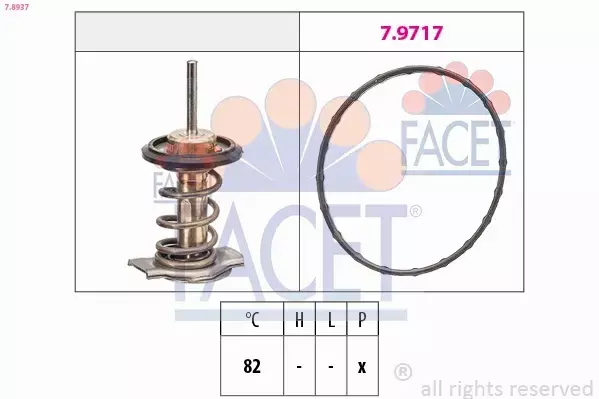 FACET TERMOSTAT 7.8937 