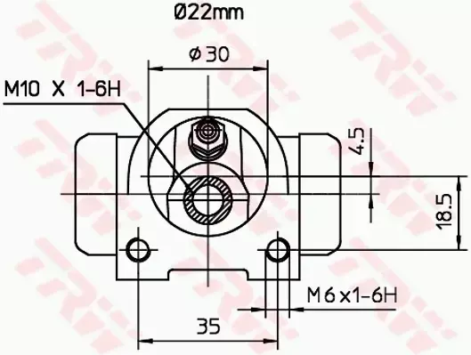 TRW CYLINDEREK HAMULCOWY BWH376 