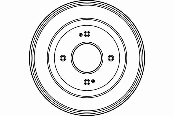 TRW BĘBEN HAMULCOWY TYŁ DB4020 