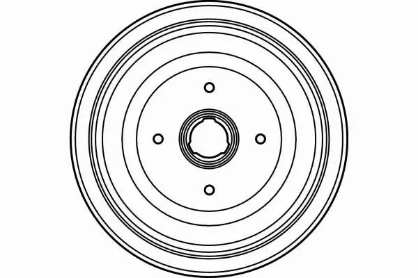 TRW BĘBEN HAMULCOWY TYŁ DB4083 