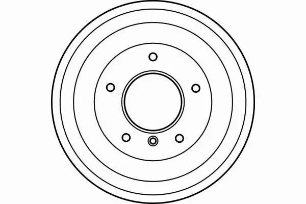 TRW BĘBEN HAMULCOWY TYŁ DB4108 