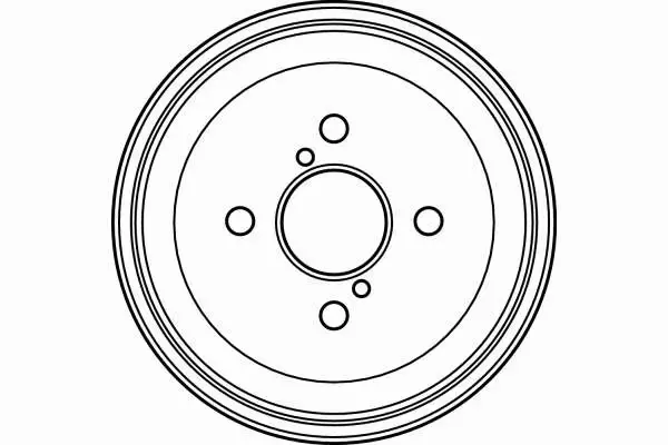TRW BĘBEN HAMULCOWY TYŁ DB4115 