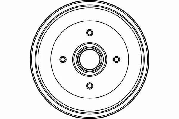 TRW BĘBEN HAMULCOWY TYŁ DB4156 