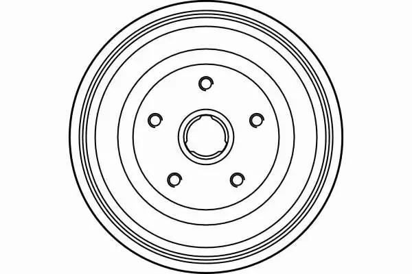 TRW BĘBEN HAMULCOWY TYŁ DB4221 