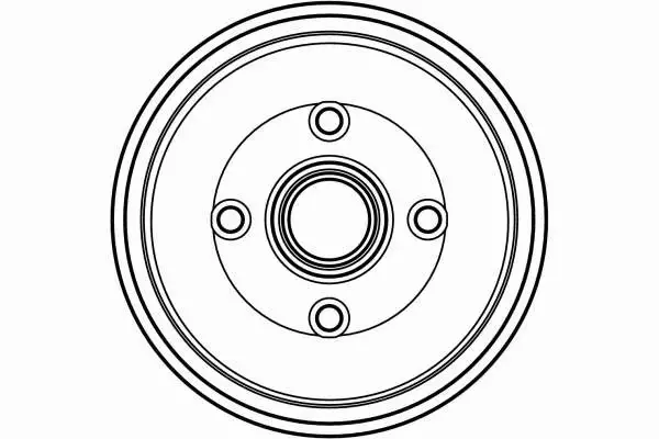 TRW BĘBEN HAMULCOWY TYŁ FORD STREET KA (RL2) 
