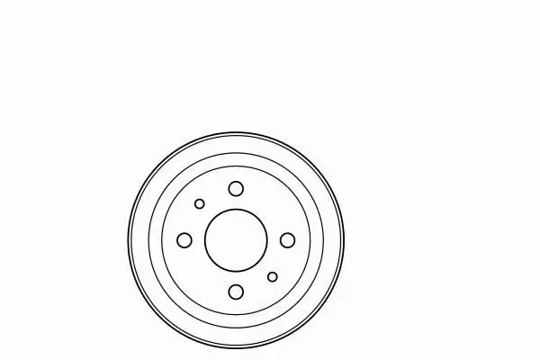 TRW BĘBEN HAMULCOWY TYŁ FIAT PALIO (178_) 