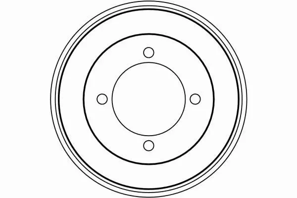 TRW BĘBEN HAMULCOWY TYŁ DB4328 