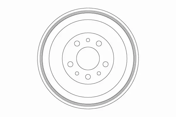 TRW BĘBEN HAMULCOWY TYŁ DB4563 