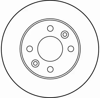 TRW TARCZE+KLOCKI PRZÓD DACIA LOGAN 238MM 