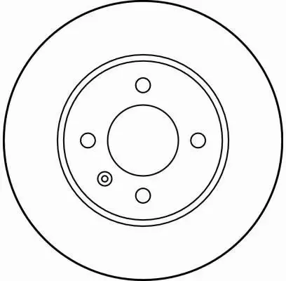 TRW TARCZE+KLOCKI PRZÓD SEAT VW VENTO 256MM 